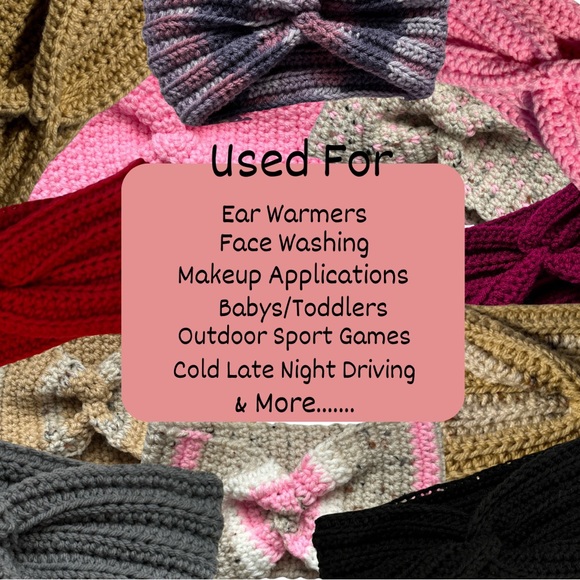 Pick Color & Style Crochet Head Bands - Picture 2 of 5